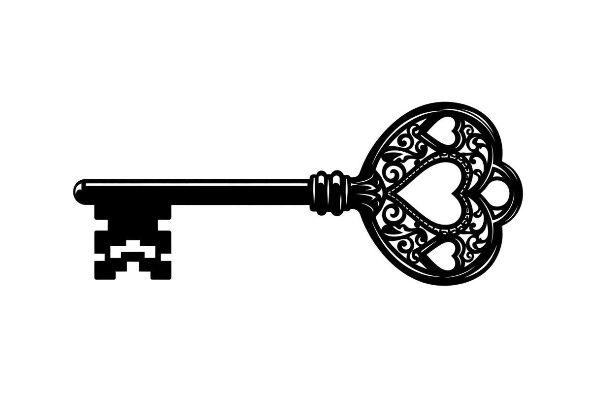 Vintage Skeleton Key Bundle, an Illustration by Gaye Art (Photo 14 of 31)