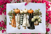 Spooky Season Halloween Clothesline, a Seasonal Illustration by SVGArt (Thumbnail 4 of 5)