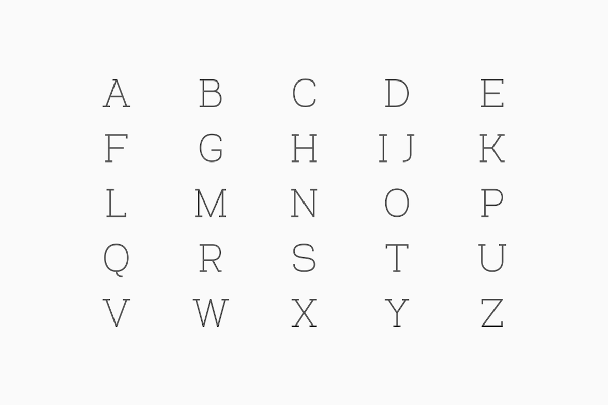 Venice Serif - Font Family preview 6