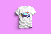 Cute Cat Sitting On Laptop with Coff, a Technology Illustration by Artstorystudio (Thumbnail 3 of 3)