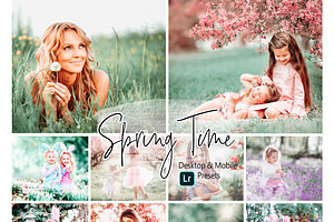 10 Spring Time Lightroom Presets