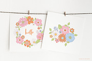 Pretty Floral Patterns & Clipart, a Pattern Graphic by Inna Moreva (Thumbnail 12 of 12)