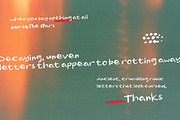 Ghoust Handwritten, a Handwritten Font by Fortunes Co (Thumbnail 12 of 12)
