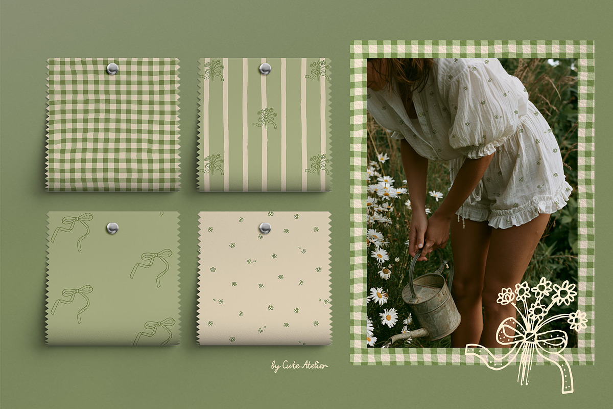 4 Seasons Cottagecore Cipart Bundle, a Seasonal Illustration by Cute Atelier (Photo 7 of 36)
