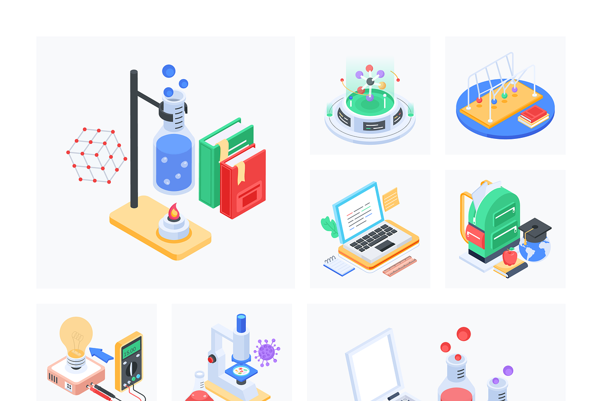 Animated Physics Icon Set, a Duotone Icon by Vectors Market (Photo 5 of 8)
