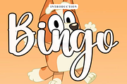 Bingo, a Handwritten Font by FreshTypeINK (Thumbnail 1 of 5)