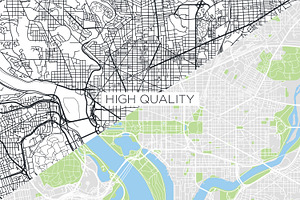 5 Maps Of USA Cities 2