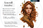 Baltic gods Pantheon clipart Set, a Person Illustration by ThatsDesignArt (Thumbnail 3 of 10)
