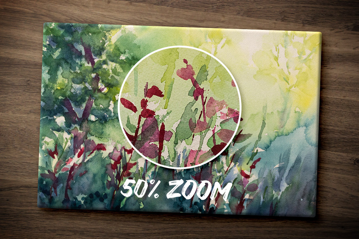 Hand Painted Watercolor Landscapes 1, a Texture Graphic by Design Panoply (Photo 5 of 9)