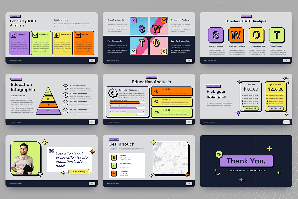 Scholarly – Presentation, a Presentation Template by Monsgraph Creative Studio (Photo 5 of 5)