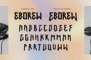 Rebars - Vintage Blackletter Font, a Blackletter Font by Nirmana Visual (Thumbnail 8 of 9)
