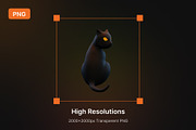 HallowsEve–Premium Halloween 3D icon, an Object 3D Model by Iqonic Design (Thumbnail 4 of 8)