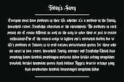 The Magician - Blackletter Typeface, a Blackletter Font by Meizzaluna Design (Thumbnail 10 of 10)