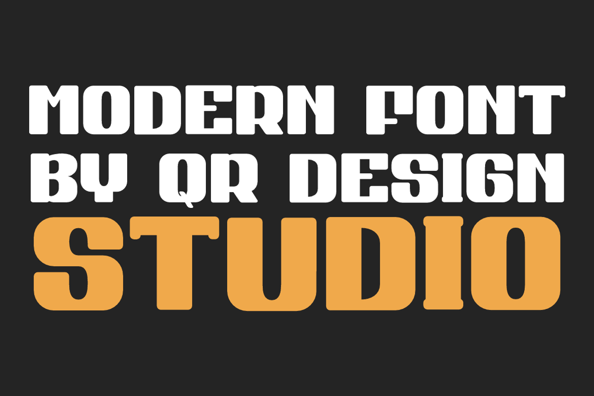 Spory Brocking, a Sans Serif Font by QR Design Studio (Photo 4 of 8)