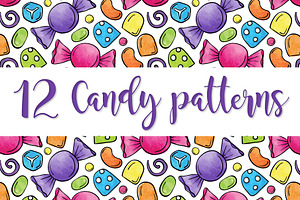 Photoshop Candy Patterns