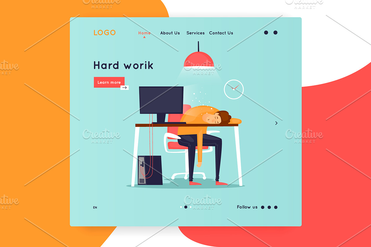 Landing page, an App Template by Podis (Photo 9 of 15)