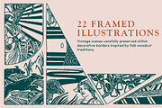 Folk Fables – 150 Illustration Set, a Decorative Illustration by JuliBelushi (Thumbnail 9 of 14)
