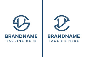 Letters SV and ZV Monogram Logo, a Branding & Logo Template by Pray Art Design Studio