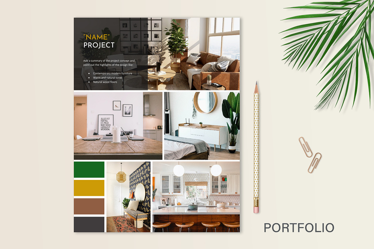 Interior Designer Resume - Portfolio, a Resume Template by Stanin Studio (Photo 5 of 10)