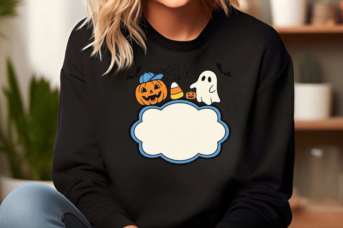 Personalized Ghost Pumpkin Halloween, an Illustration by Craft Nest (Photo 3 of 6)