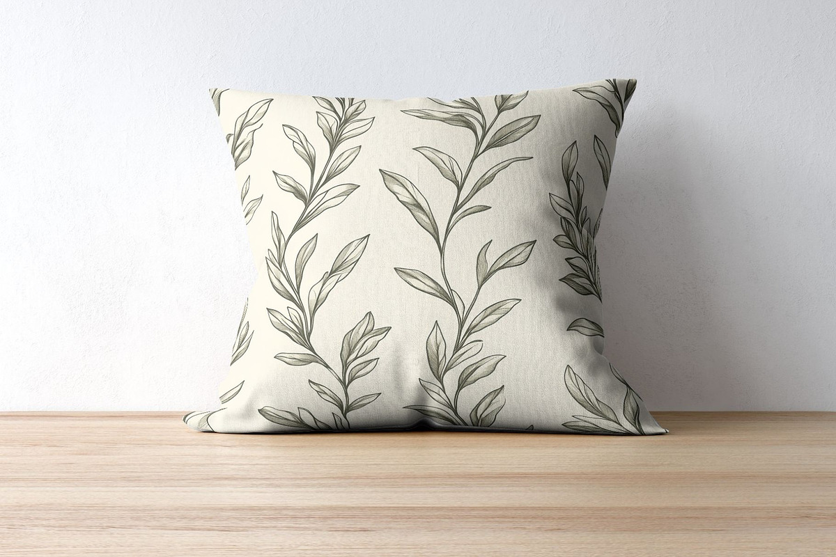 12 Still Leaves Seamless Patterns, a Pattern Graphic by Inknfolly (Photo 7 of 7)