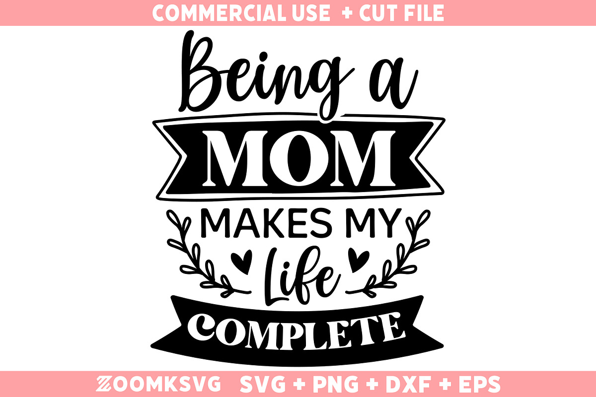Mom SVG Bundle, Mama SVG Bundle, an Illustration by ZoomkSVG (Photo 2 of 42)