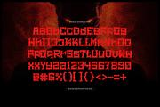 Tribal Combat | Death Metal Typeface, a Blackletter Font by Denustudios (Thumbnail 10 of 12)