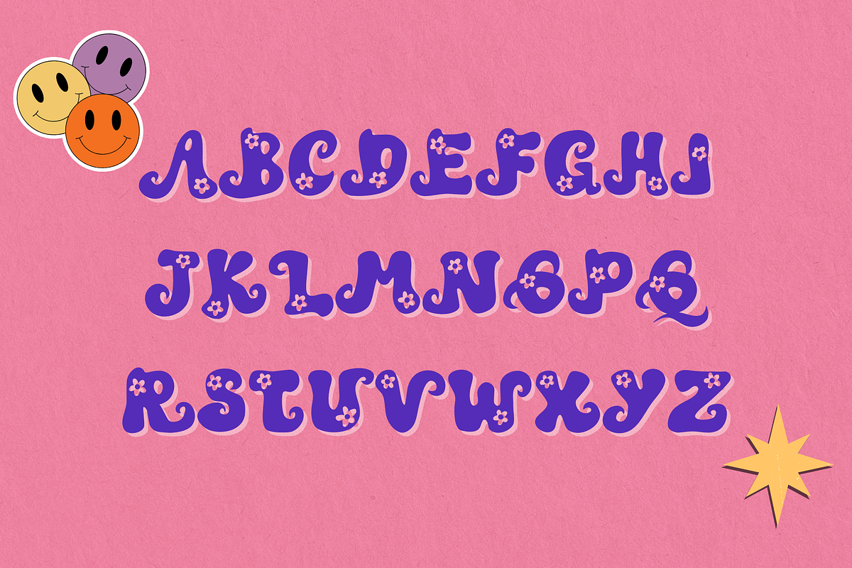 Beloved retro font, a Script Font by JJuta (Photo 6 of 6)