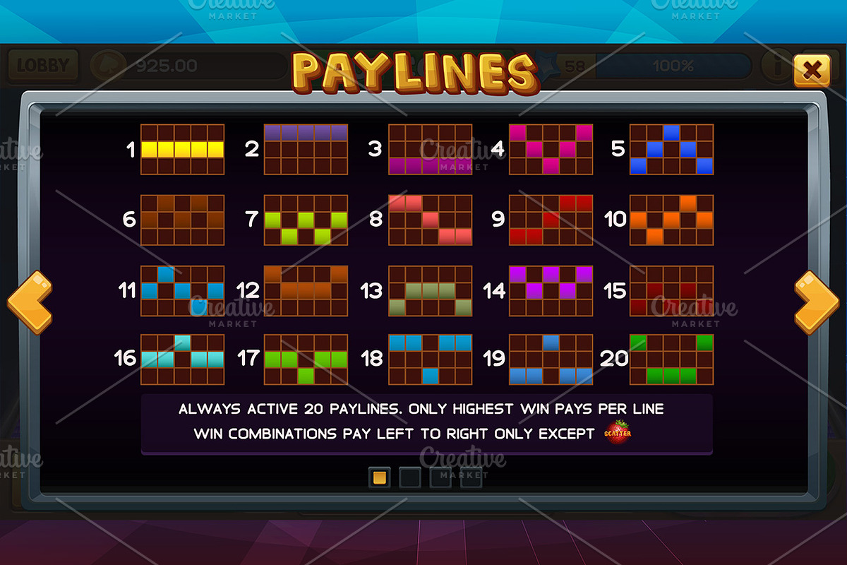 Classic Sevens Slots game KIT, an Illustration by Saranai Store (Photo 7 of 10)
