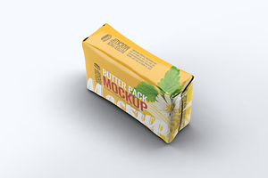 Butter Pack Mock-Up