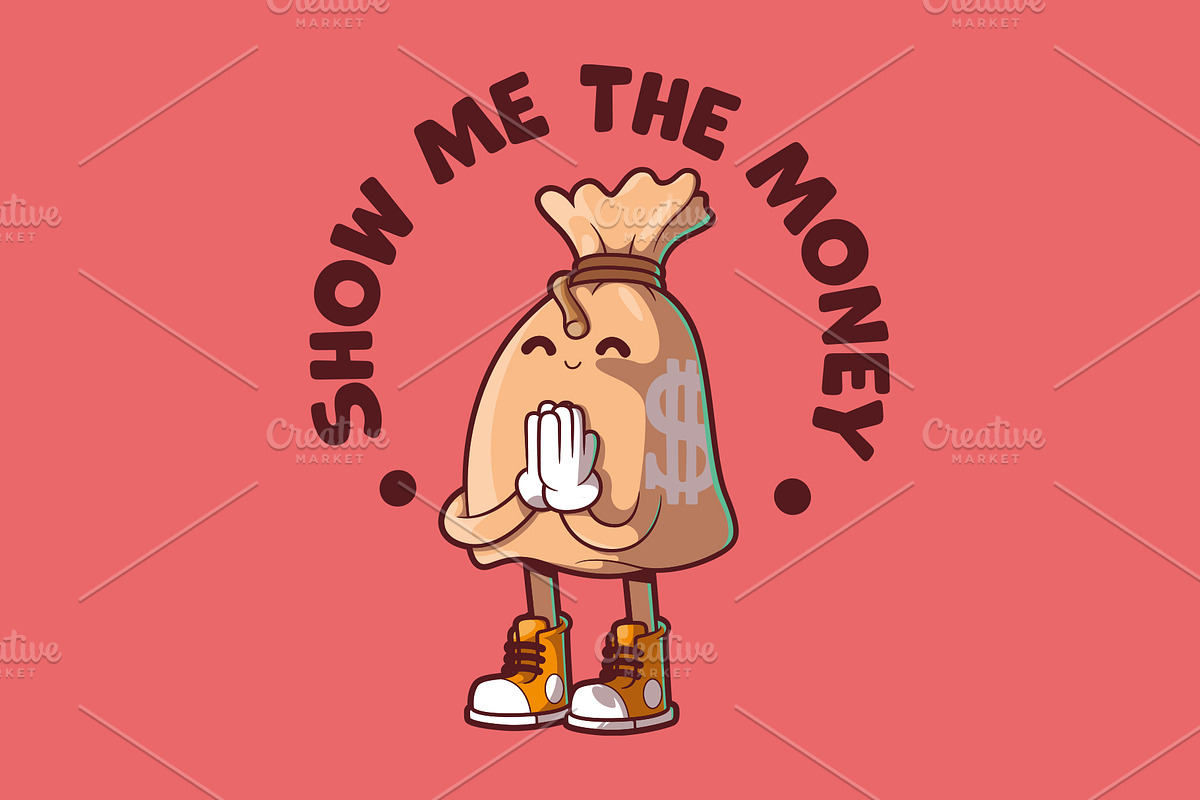 Show Me The Money!, a Finance Illustration by pedrors