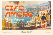 Palmero - Vintage Italian Font, a Sans Serif Font by ikiiko (Thumbnail 4 of 7)