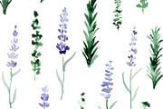 Lavender, rosemary, thyme, a Pattern Graphic by Anya-D (Thumbnail 3 of 4)