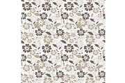 Taupe Textured Floral Seamless, a Pattern Graphic by Sharon Schwalbe (Thumbnail 3 of 4)