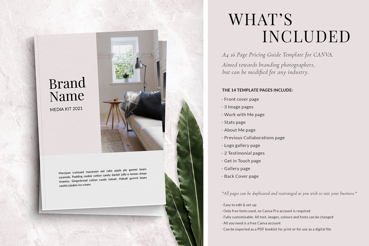 Gwyneth CANVA Media Kit, a Magazine Template by Gillian Sarah (Photo 10 of 10)