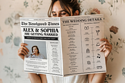 Newspaper Program Mockup, a Product Mockup by TatiMockup (Thumbnail 4 of 4)