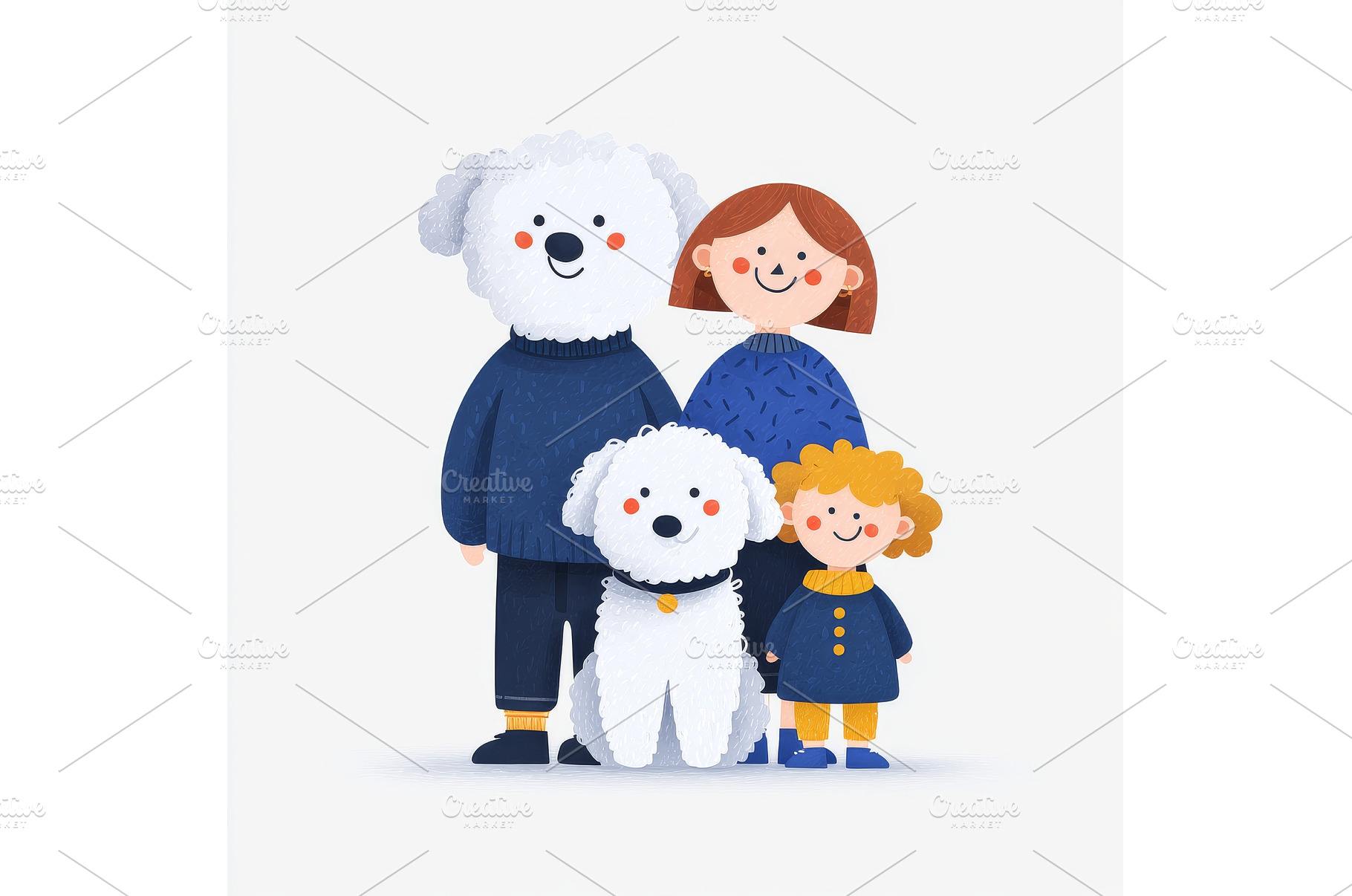 A happy family, consisting of a, a Person Photo by ZinetroN