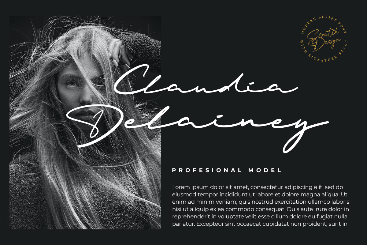 Briana | 2 Styles Signature Font, a Script Font by Scratch Design (Photo 4 of 15)