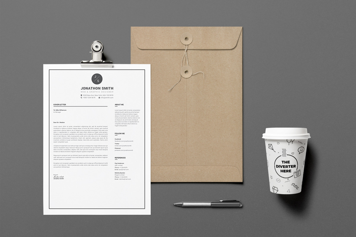 Resume/CV, a Resume Template by Diverter (Photo 5 of 5)
