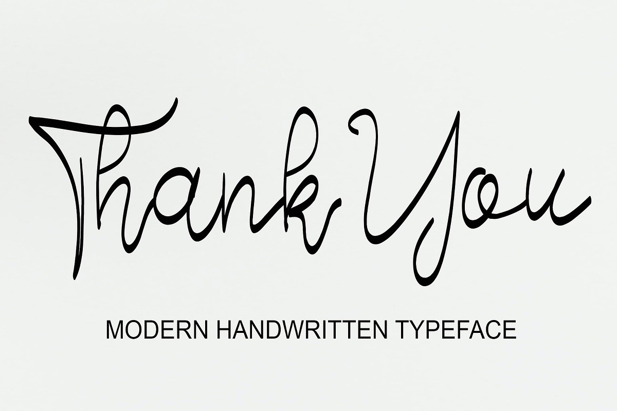 Bigges, a Script Font by Canden Meutuah (Photo 5 of 5)