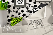 Pillows mockup, a Print Template by ⚞ Kind Illustration ⚟ (Thumbnail 1 of 8)
