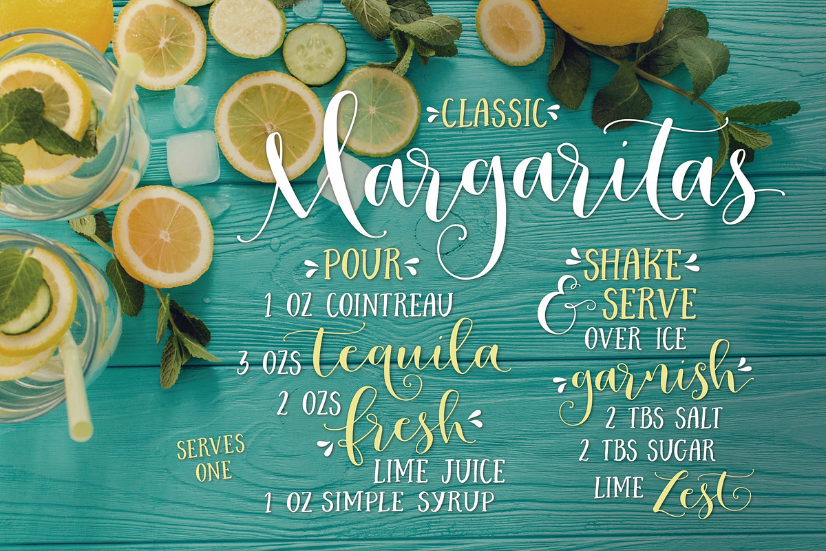 Lemons Mangos Sunshine, a Handwritten Font by Emily Spadoni (Photo 10 of 10)