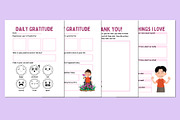 Gratitude Journal For Kids Canva, a Stationery Template by Shumaya (Thumbnail 4 of 5)