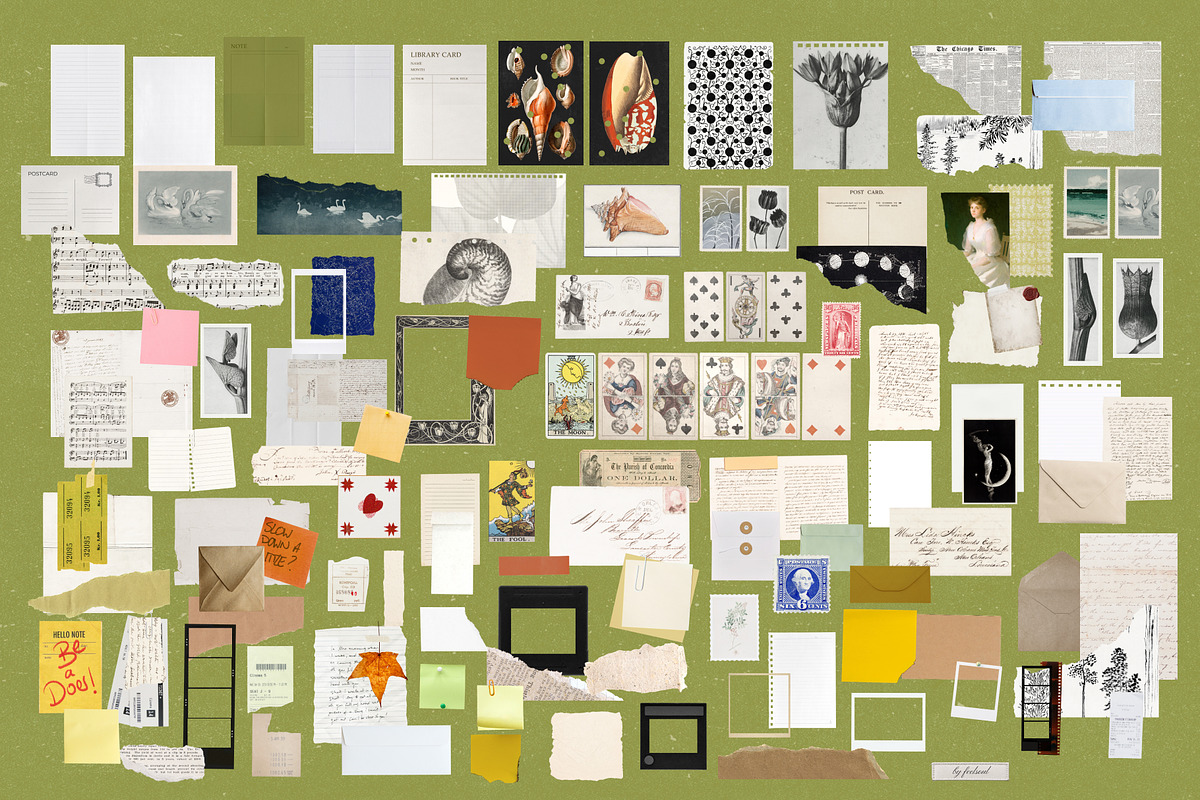 Digital Journal & Scrapbook Pack, an Object Graphic by Feelsoul (Photo 8 of 10)