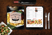 Restaurant Menu Mockup, a Print Template by Nathan Knight Design (Thumbnail 2 of 5)