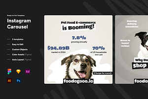 Animal Business - Instagram Carousel, a Social Media Template by Petr Bilek