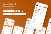 Duite - Subscription Manager UI App, an App Template by productype1 (Thumbnail 1 of 5)