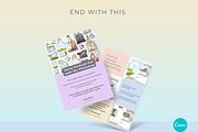 A5 Flyer Mockup for Canva, an Advertising Mockup by Mockup Scene (Thumbnail 25 of 25)