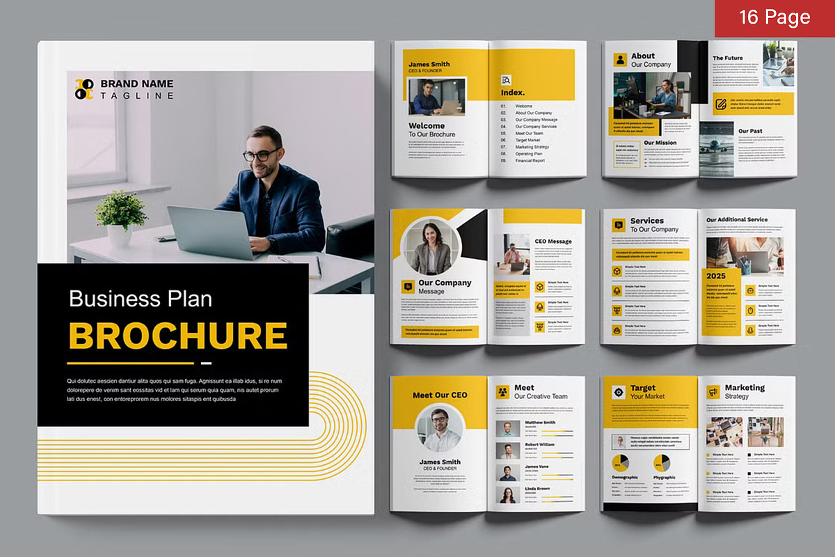 Brochure Bundle, a Brochure Template by ContestDesign (Photo 23 of 42)