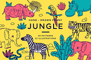 FUNNY JUNGLE 2, an Animal Illustration by Tanya Akhmett (Thumbnail 10 of 10)
